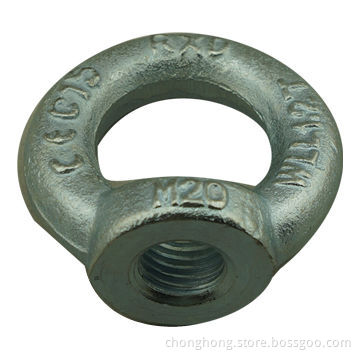 Eye Nut, Made of AISI 316 and 304 Stainless Steel, Measures 6 to 30mm
